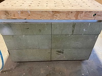 Mft-werktafelblad met 2x onderkast - afbeelding 6 van  7