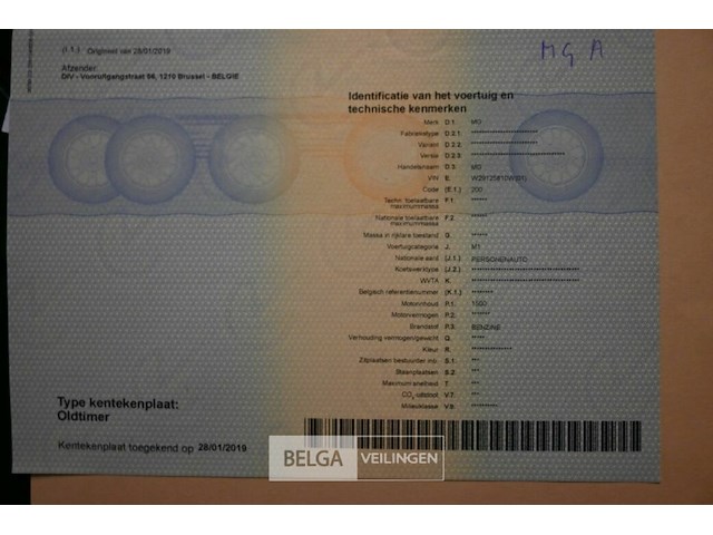 Mg-a oldtimer - afbeelding 3 van  23