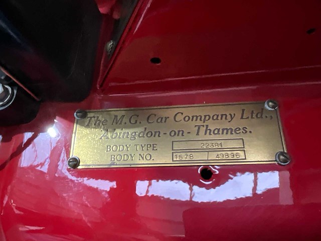 Mg td classic car - afbeelding 9 van  31