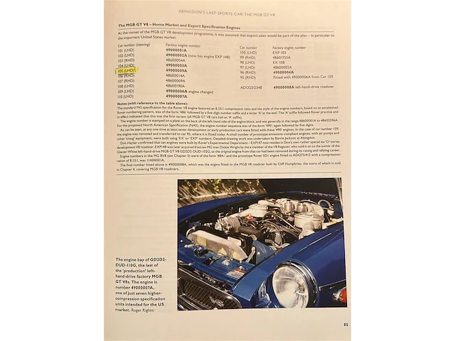 Mg v8gt, 1974 - afbeelding 20 van  31