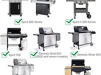 Mgiessca 7638 gietijzeren grillrooster voor weber - afbeelding 2 van  2