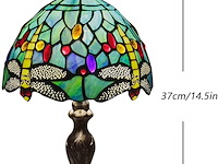 Miaoke tiffany tafellamp - afbeelding 2 van  5