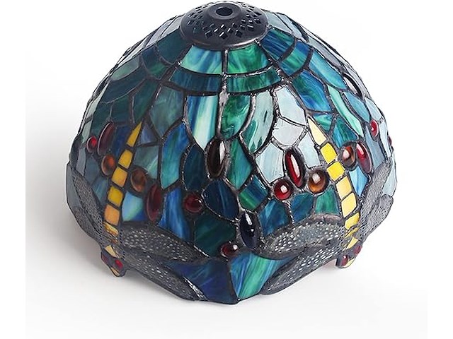 Miaoke tiffany tafellamp - afbeelding 4 van  5