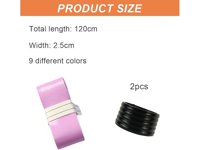 Miayical gripband (9 stuks) - afbeelding 3 van  4