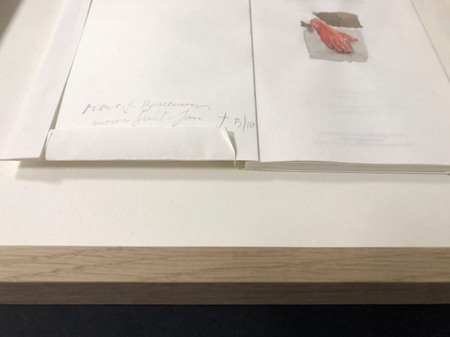 Michaël borremans - aquarel - afbeelding 2 van  5