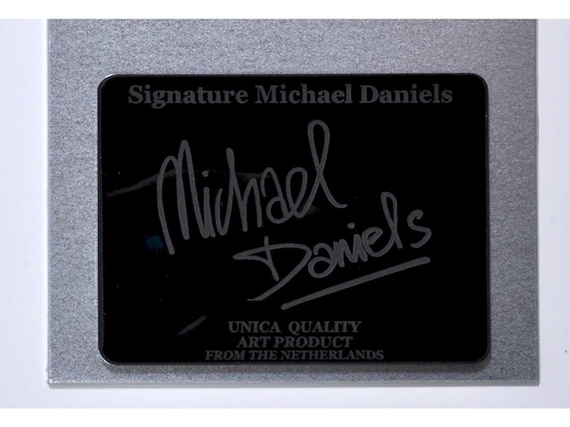 Michael daniels - life is just a movie - print op aluminium - afbeelding 2 van  10