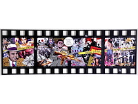 Michael daniels - life is just a movie - print op aluminium - afbeelding 1 van  10
