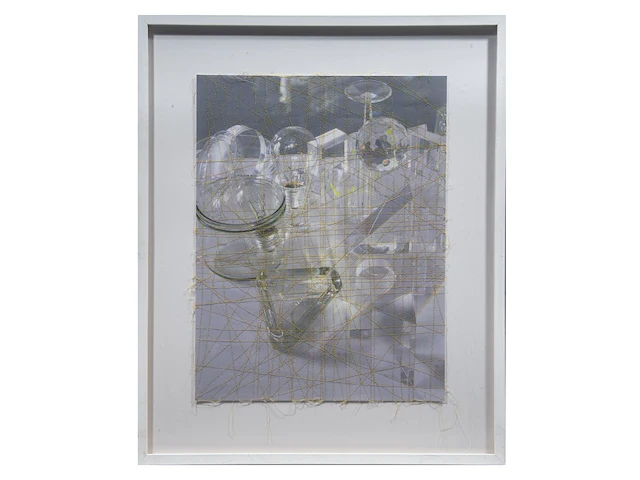 Michaela melian (1956), 'lunapark (11)', 2011, thread, paper pigment print 65 x 50 cm. (25.58 x 19.67 in.), frame: 90 x 73 cm. (35.42 x 28.73 in.) - afbeelding 2 van  3