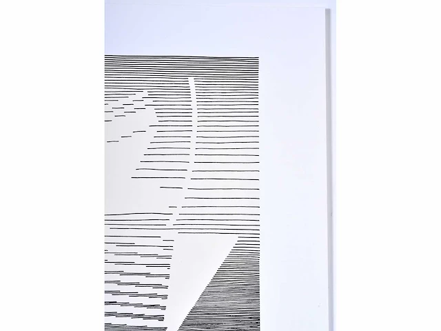Michel seuphor - zeefdruk - gesigneerd - 54x42 cm - 1977 - afbeelding 5 van  5