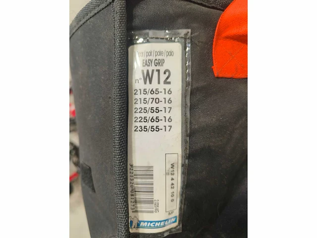 Michelin - easygrip w12 - sneeuwsokken michelin - afbeelding 6 van  6
