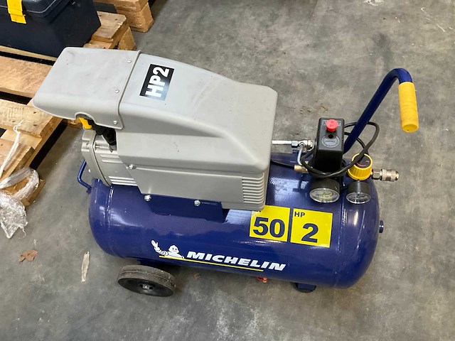 Michelin 50lt 2 hp compressor - afbeelding 2 van  6