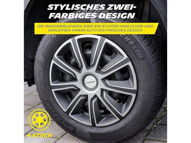 Michelin 92015 wieldoppen, 16 inch - afbeelding 4 van  5