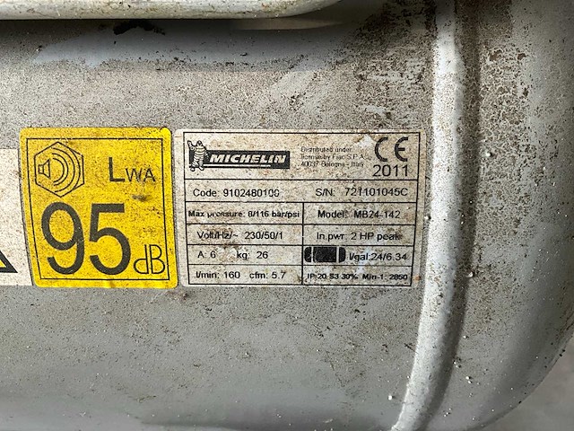 Michelin hp 2.0 peak luchtcompressor - afbeelding 3 van  5