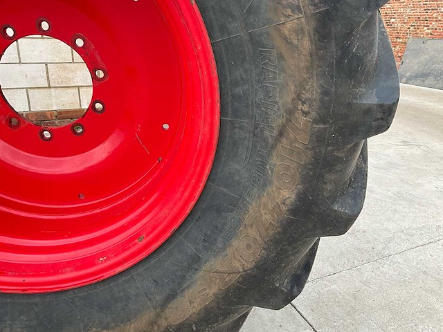 Michelin machxbib 710/70 r38 landbouwband op velg – 85% profiel (2x) - afbeelding 8 van  16