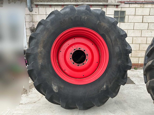 Michelin machxbib 710/70 r38 landbouwband op velg – 85% profiel (2x) - afbeelding 9 van  16