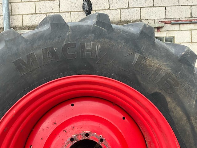 Michelin machxbib 710/70 r38 landbouwband op velg – 85% profiel (2x) - afbeelding 11 van  16