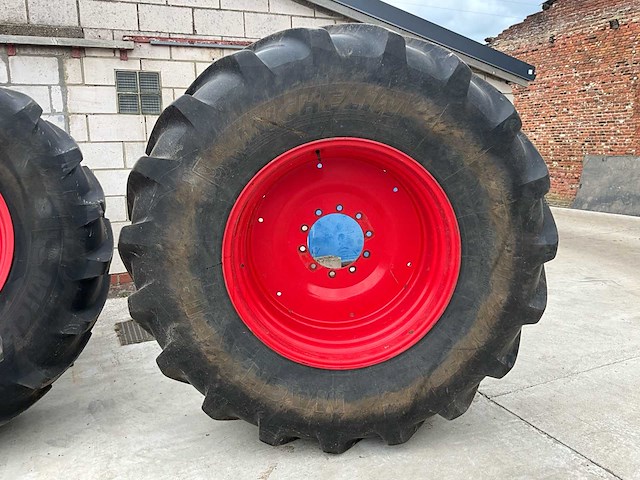 Michelin machxbib 710/70 r38 landbouwband op velg – 85% profiel (2x) - afbeelding 13 van  16
