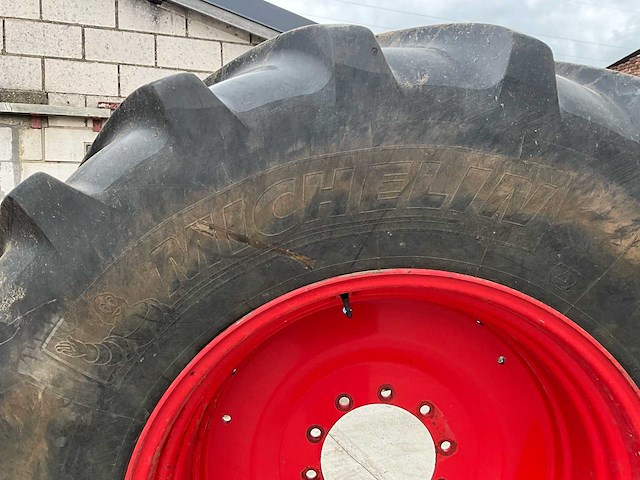 Michelin machxbib 710/70 r38 landbouwband op velg – 85% profiel (2x) - afbeelding 14 van  16