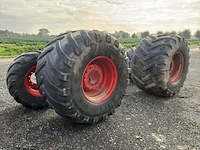 Michelin mega x bib band op velg (4x)