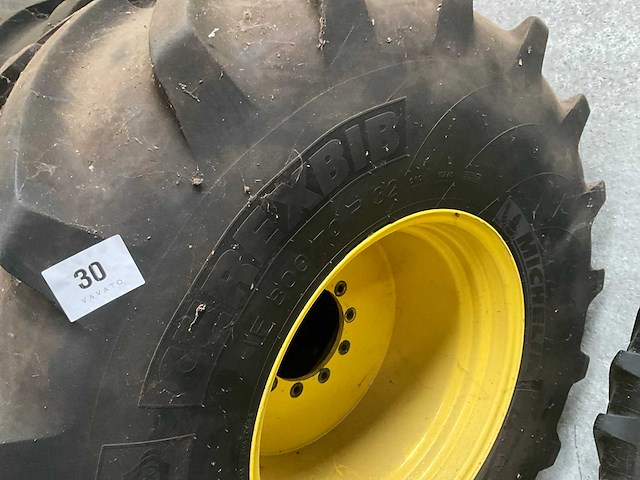 Michelin tractorband met velg (2x) - afbeelding 7 van  8