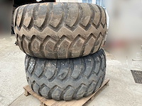 Michelin unisteel 630/55 r26 band op velg (2x) - afbeelding 2 van  4