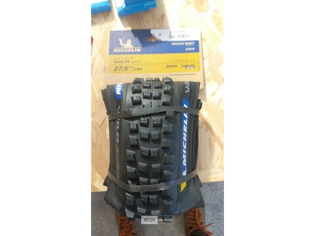 Michelin wild am2 competition band vouwband 27.5" 27.5x2.60 (66-584) zwart tlr gum-x - afbeelding 1 van  1
