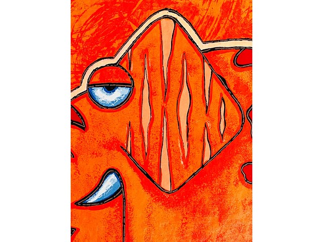 Michiel molenaar - elephant - kleurenzeefdruk - afbeelding 5 van  11