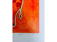 Michiel molenaar - elephant - kleurenzeefdruk - afbeelding 2 van  3