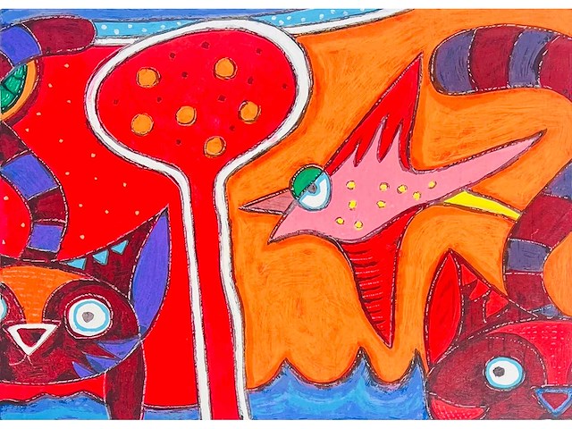 Michiel molenaar - zeefdruk - afbeelding 7 van  17