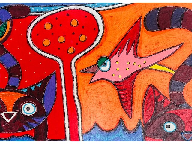 Michiel molenaar - zeefdruk - afbeelding 16 van  17