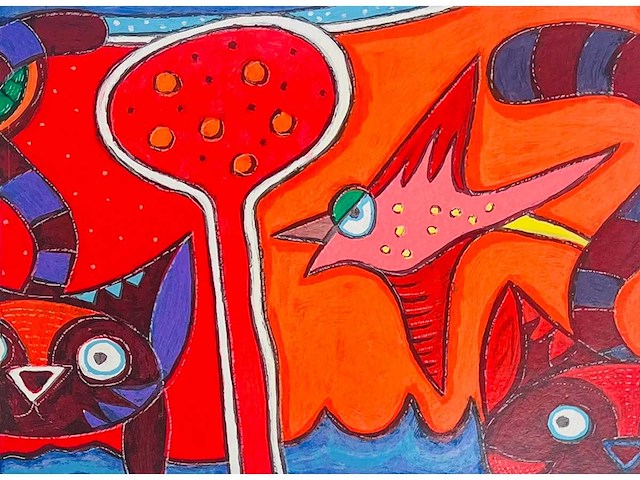 Michiel molenaar - zeefdruk - afbeelding 1 van  13