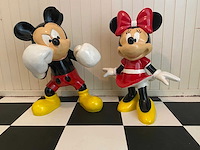 Mickey mouse - minnie mouse - decorfiguur - afbeelding 1 van  4