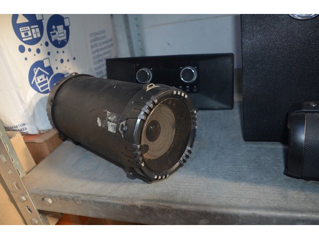 Micro hifi system philips mc235b, bluetooth box ledwood, bluetooth box pulsar, dab - stereo- internetradio medion md89289 - afbeelding 6 van  9