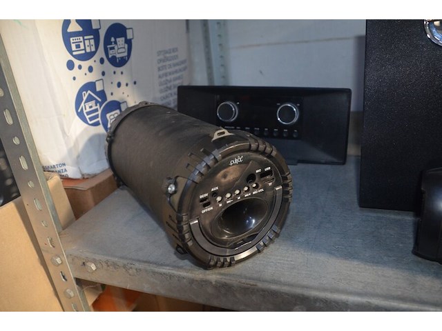 Micro hifi system philips mc235b, bluetooth box ledwood, bluetooth box pulsar, dab - stereo- internetradio medion md89289 - afbeelding 7 van  9