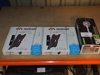 Microfoon shure sm58, 2 tv muurbeugels meliconi