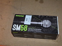 Microfoon shure sm58, 2 tv muurbeugels meliconi - afbeelding 2 van  9