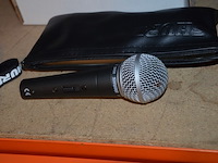 Microfoon shure sm58, 2 tv muurbeugels meliconi - afbeelding 5 van  9