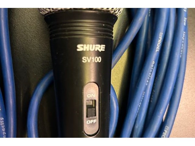 Microfoon shure - afbeelding 3 van  4