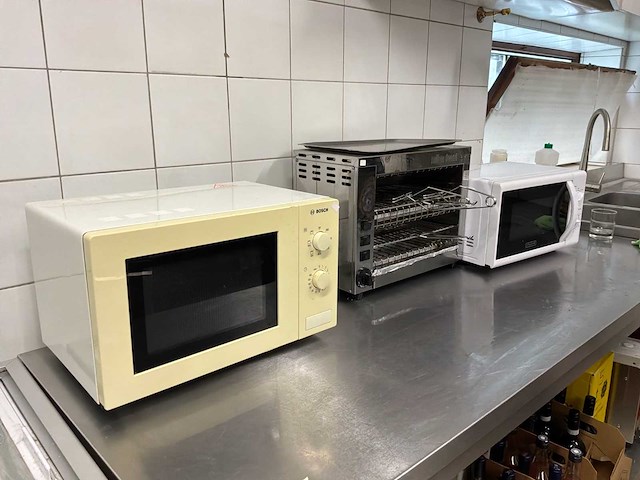Microgolf 2x & brood toaster keukenmachine - afbeelding 1 van  5