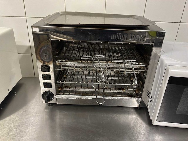 Microgolf 2x & brood toaster keukenmachine - afbeelding 3 van  5