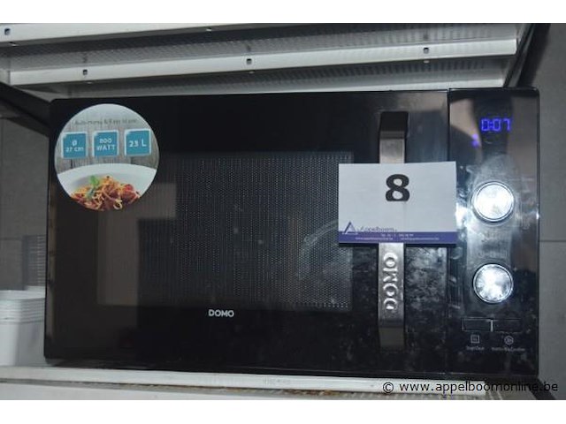 Microgolf, domo, 800w, 23l, werking niet gekend - afbeelding 1 van  2