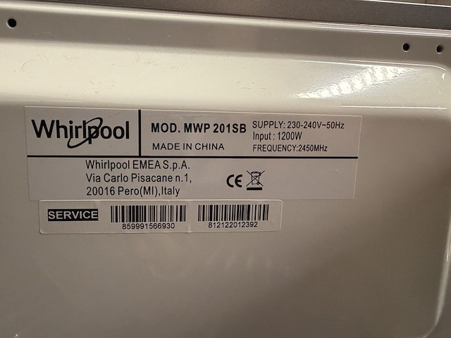 Microgolf whirlpool - afbeelding 3 van  3