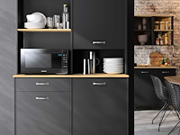 Microgolfkast manchester - 119x41x180cm - helvezia eiken design - afbeelding 5 van  7