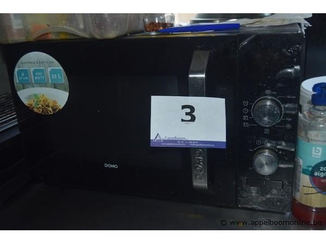 Microgolfoven, domo, 23l, 800w, werking niet gekend - afbeelding 1 van  2