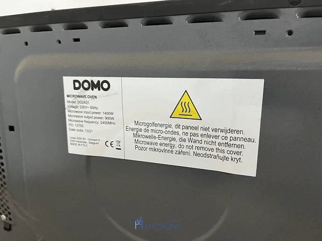 Microgolfoven domo - afbeelding 3 van  3