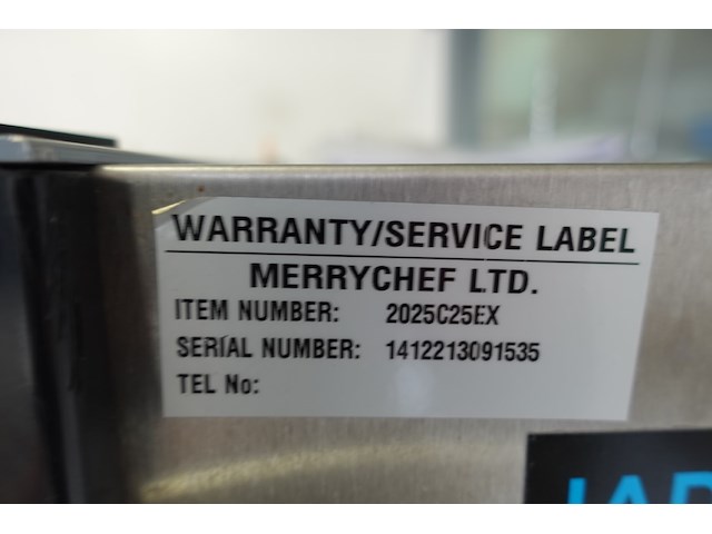 Microgolfoven merrychef - afbeelding 6 van  6