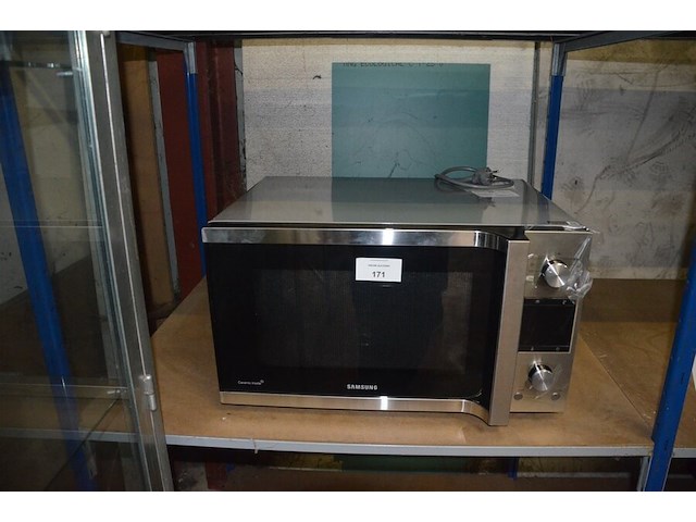 Microgolfoven samsung mc457tgrcsr, niet compleet (b427) - afbeelding 1 van  6
