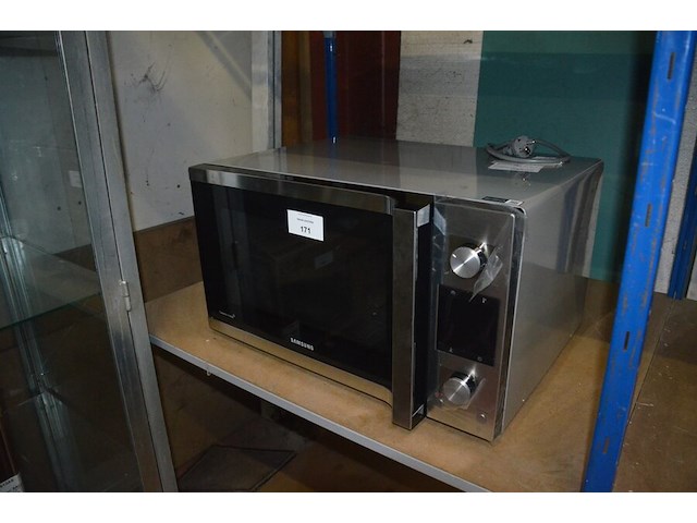 Microgolfoven samsung mc457tgrcsr, niet compleet (b427) - afbeelding 2 van  6