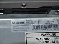 Microgolfoven samsung mc457tgrcsr, niet compleet (b427) - afbeelding 5 van  6