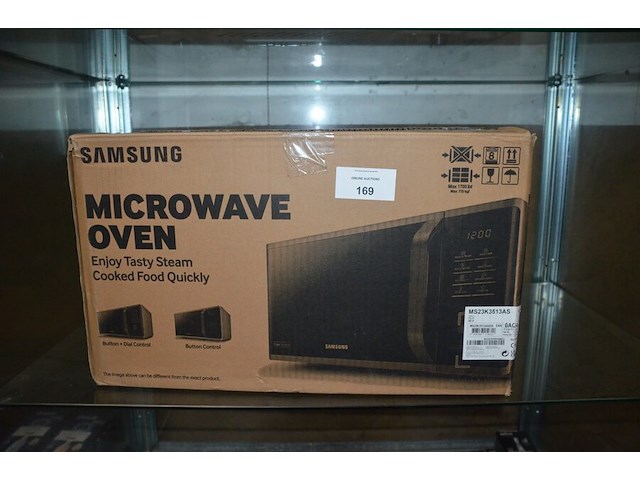 Microgolfoven samsung ms23k3513as (b427) - afbeelding 6 van  7